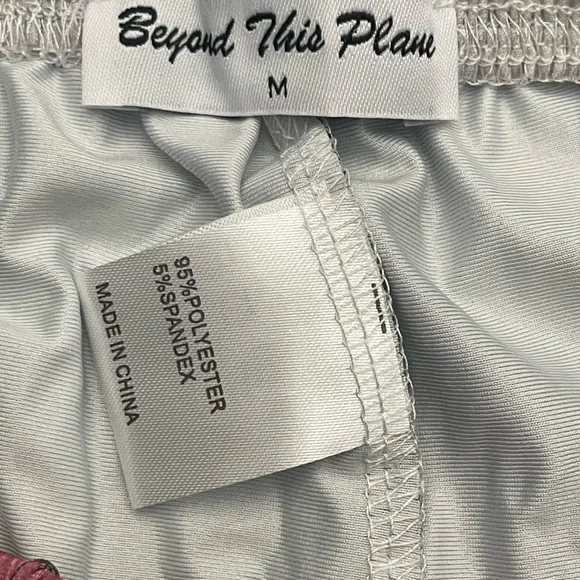 Beyond This Plane tie-dye wide-leg pants-size medium - Picture 2 of 6